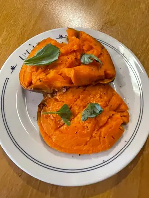 Boniatos asados