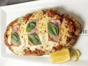 Milanesa de ternera a la napolitana