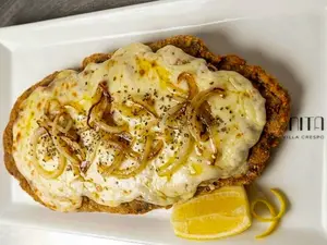 Milanesa ternera fugazzeta