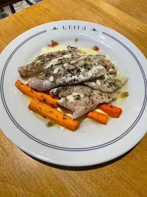 Trucha grillada