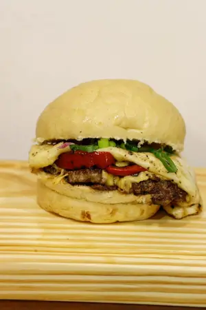 Burger criolla simple