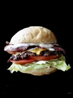 Deluxe simple burger
