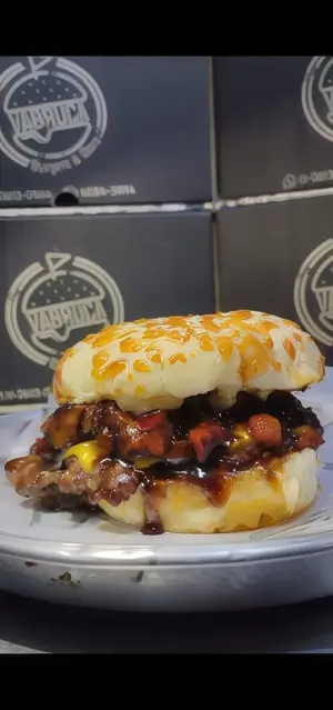 Jam bacon doble burger