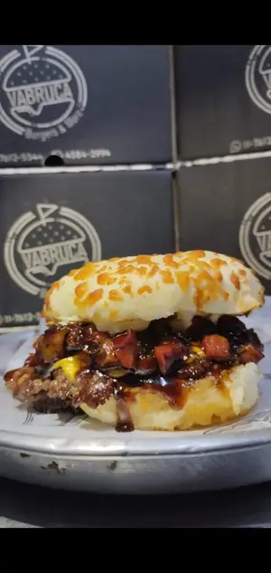 Jam bacon triple burger