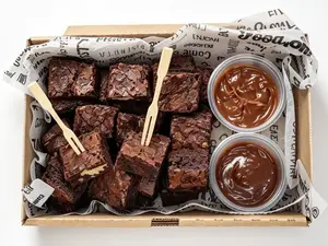 Brownie bites para compartir