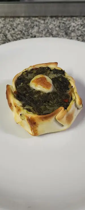 Canasta verdura y queso
