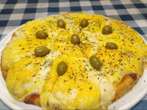 Pizza provolone