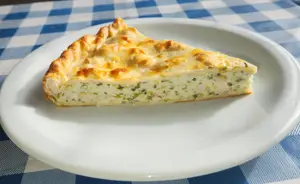 Tarta pollo y puerro