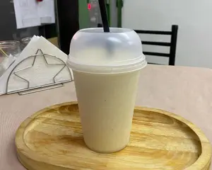 Batido de banana y miel