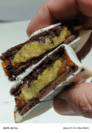 Alfajor pistacho