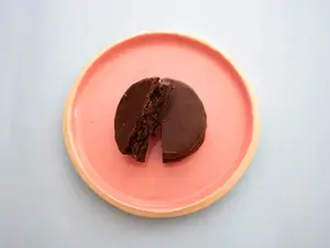 Alfa de frambuesa choco negro