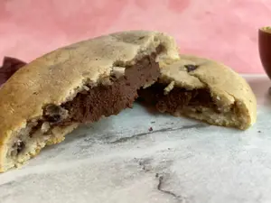 Cookie rellena de ferrero
