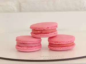 Macaron de frutilla