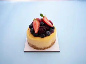 Mini cheesecake de frutos