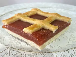Cuadrado frola de membrillo