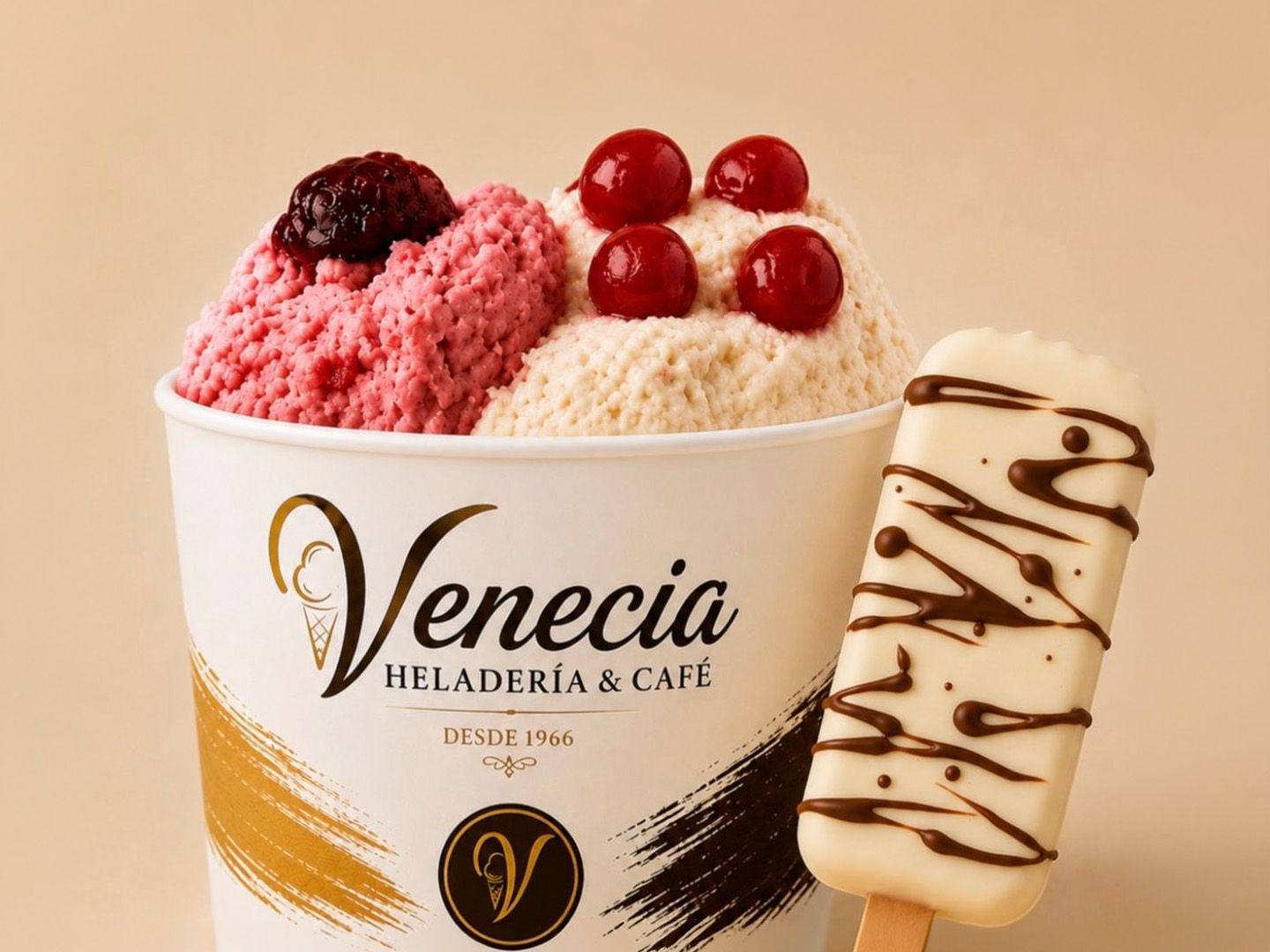Helado 1/2 Kg + 1 paleta a elección