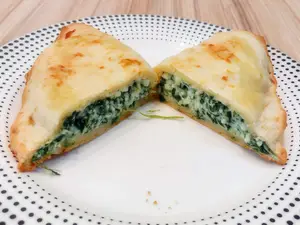 Chipa con ricotta y espinaca