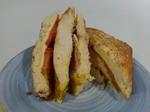 Sandwich de pollo gluten free