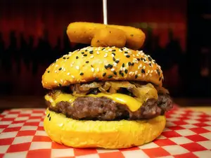 Burger Vermont + Papas