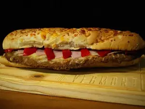 Milanesa Jamón Y Morrón