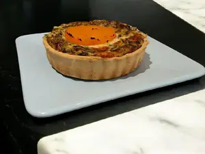 Tarta de verdura y calabaza