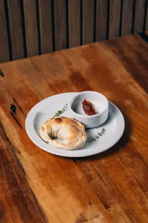 Empanada caprese