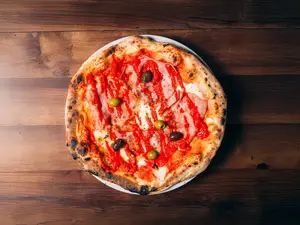 Pizza coto roja