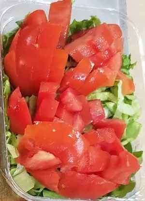 Lechuga y tomate