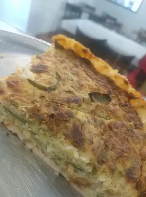 Tarta de zapallitos (porción)