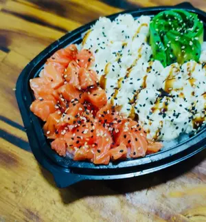 Salmón ahumado salad