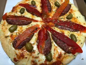Muzzarella Con Morron