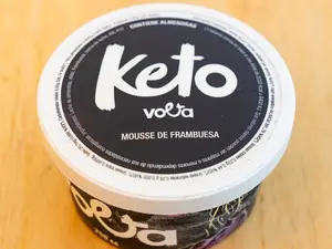 Keto de mousse frambuesa 250ml