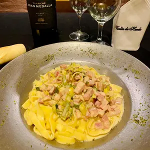 Fettuccini al huevo