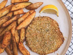 MILANGA CON PAPAS