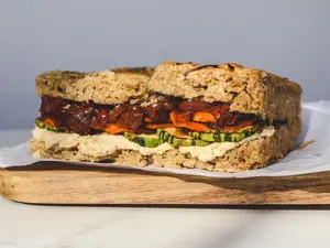 SANGUCHE DE FOCACCIA GLUTEN FREE