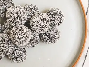 TRUFA DE CHOCOLATE Y ALMENDRA