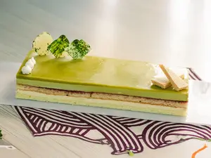 Matcha con chocolate blanco