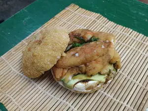 Burger langos