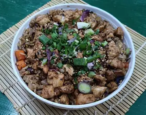 Wok de pollo