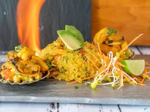 Arroz con mariscos