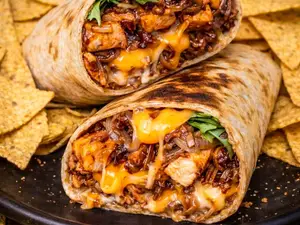 Chickenbarba con nachos
