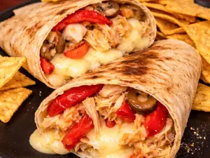 Wrap Morronmuzza C/Nachos