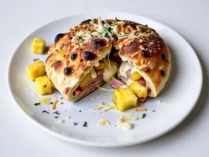 Calzone jam y anana extra gde