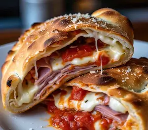 Calzone napo con jamon grande