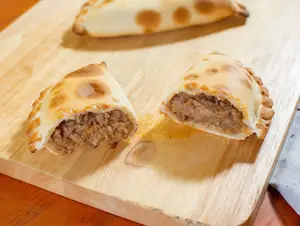 Empanada de carne suave