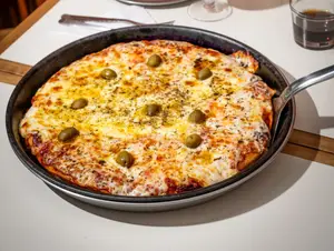 Muzzarella con jamón