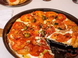 Napolitana con jamón chica