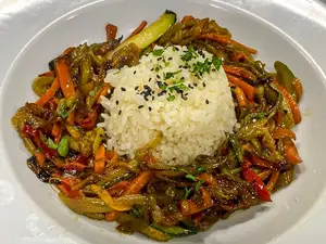 Wok de verduras