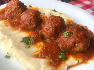 Albondigas con pure