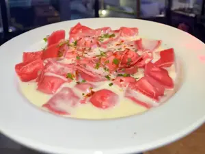 Ravioles masa rosa